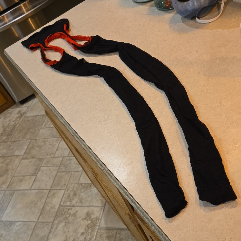 Elegant Black and Red Women's Intimate Wear